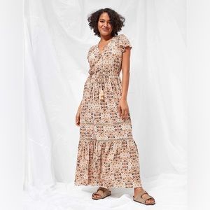 AE Printed Tiered Maxi Dress